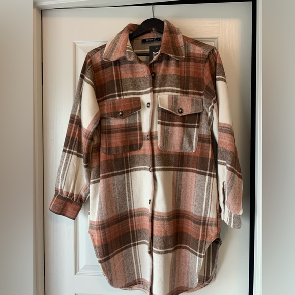 Plaid shacket purchased last year. BNWT. - Picture 2 of 3